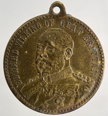 British Edward VII Commemorative Medal | Fine Collectable Grade
