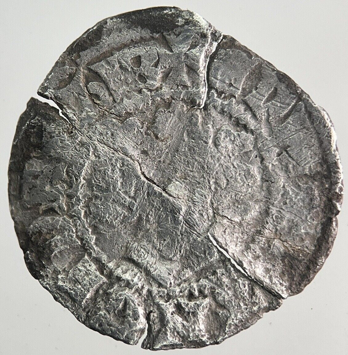 British Edward III Medieval Hammered Silver Penny Coin | a9978