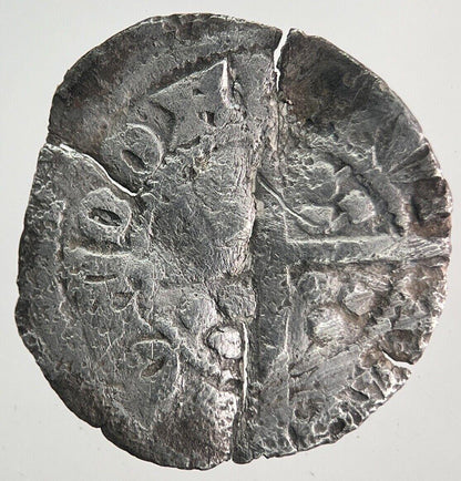 British Edward III Medieval Hammered Silver Penny Coin | a9978