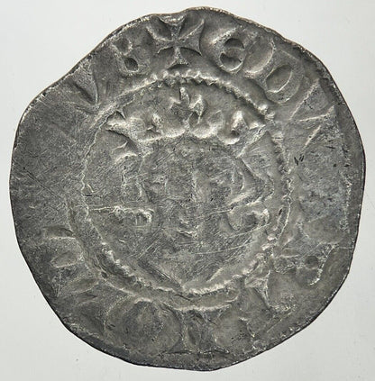 British Edward I 1st Penny Hammered Silver Coin | a9999