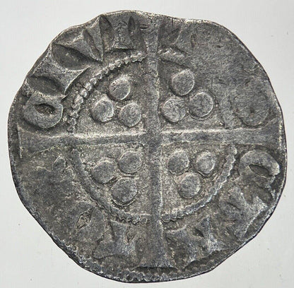 British Edward I 1st Penny Hammered Silver Coin | a9999