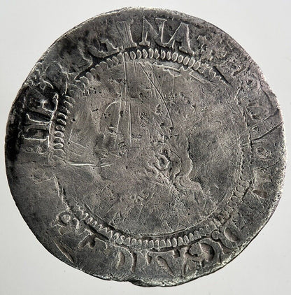 British Elizabeth I 1st Sixpence Hammered Silver Coin | Collectable Grade