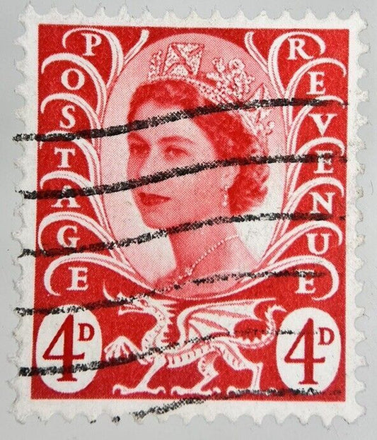 British Elizabeth II 4 Four-Pence Stamp | Collectable Grade