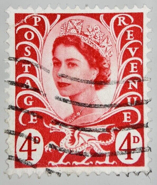British Elizabeth II 4 Four-Pence Stamp | Collectable Grade