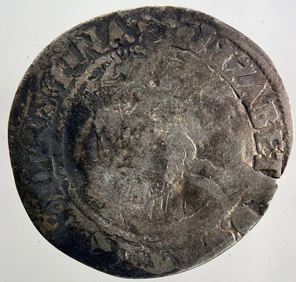 British Elizabeth I 1st Sixpence Hammered Silver Coin | Collectable Grade
