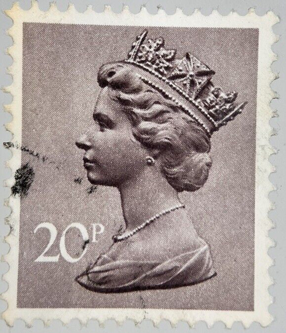 British Elizabeth II 20 Twenty-Pence Stamp | Collectable Grade