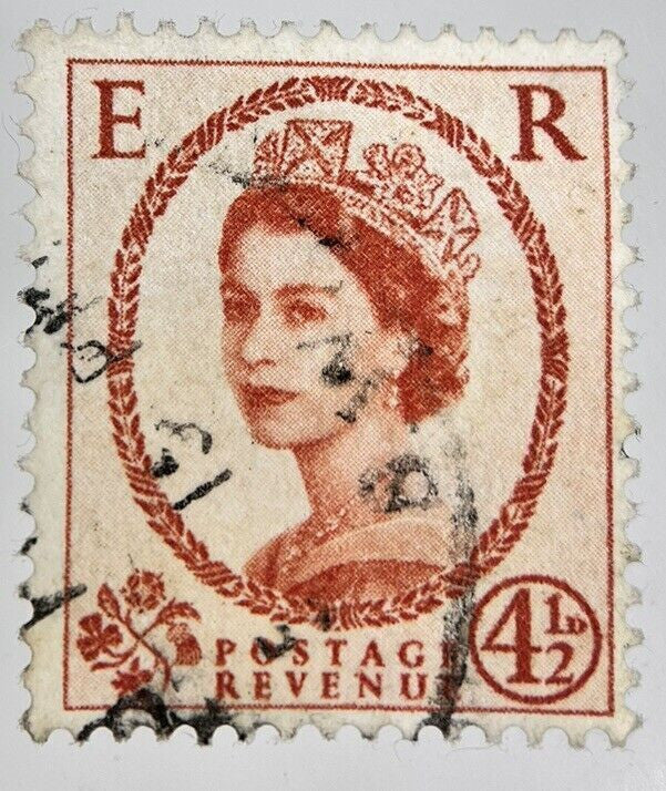 British Elizabeth II 4 Four-Half-Pence Stamp | Collectable Grade