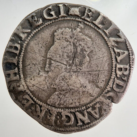 British Elizabeth I 1st Shilling Hammered Silver Coin | Collectable Grade a8325