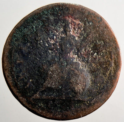 British George I Farthing Coin | Collectable Grade | a3524