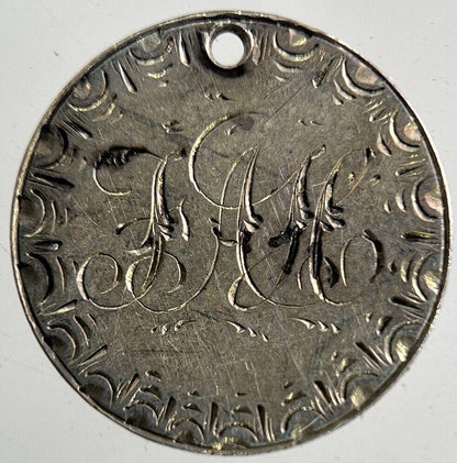 British Engraved Victoria Threepence Silver Coin | Fine Collectable Grade
