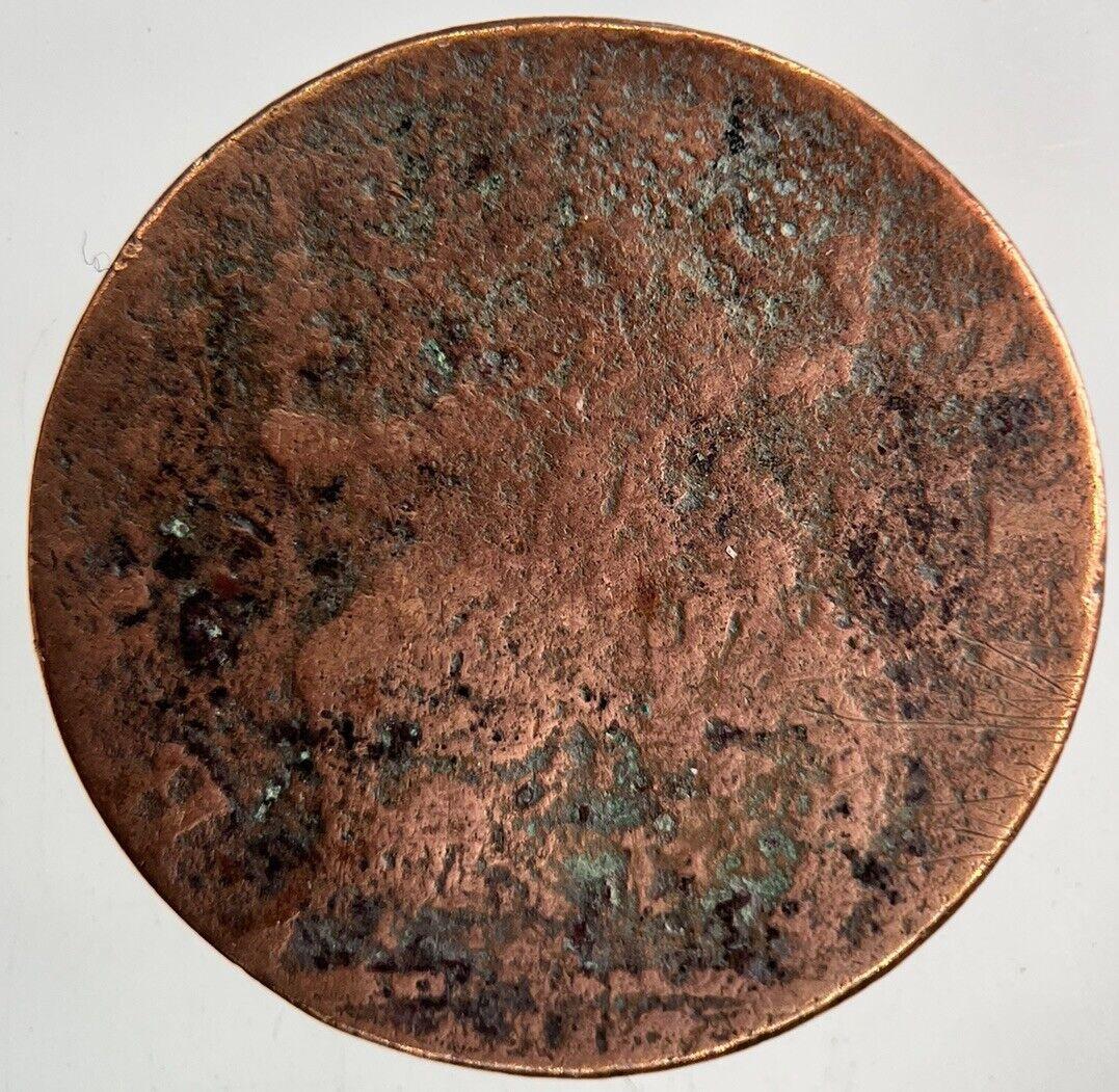 British George II 2nd Half-Penny Coin | Fair Grade