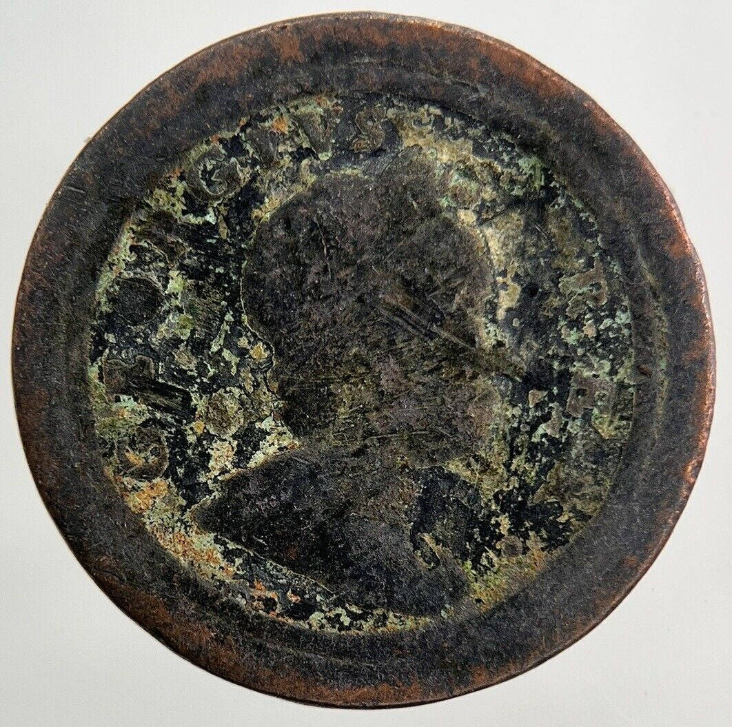 British George I 1st Farthing Coin | Collectable Grade