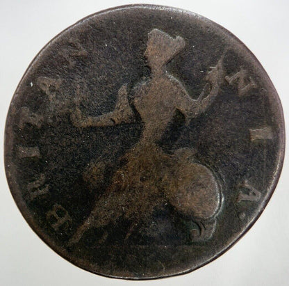 British George II 2nd Half-Penny Coin | Collectable Grade