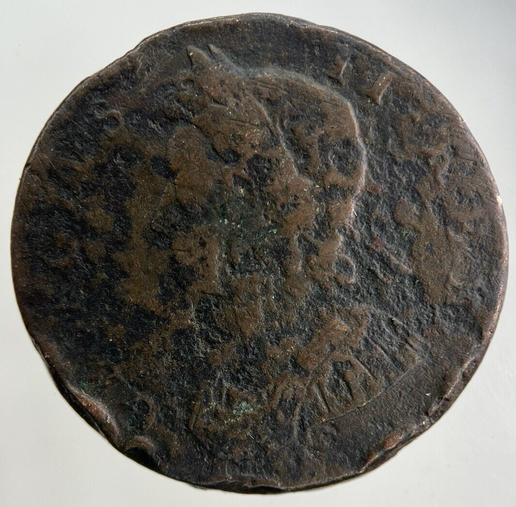 British George II 2nd Half-Penny Coin | Collectable Grade