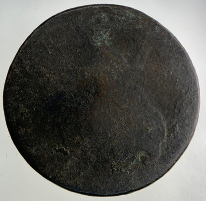 British George II 2nd Half-Penny Coin | Fair Grade
