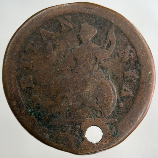 British George I 1st Half-Penny Coin | Collectable Grade