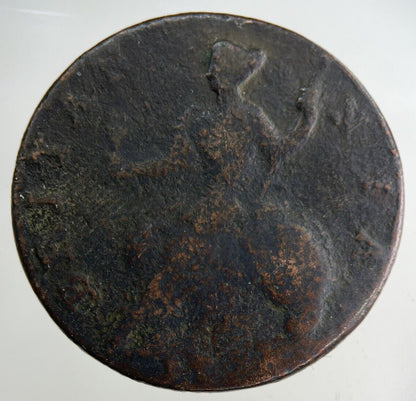 British George II 2nd Half-Penny Coin | Collectable Grade