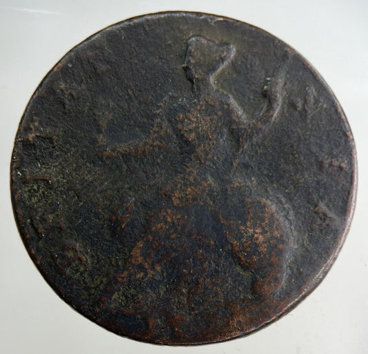 British George II 2nd Half-Penny Coin | Collectable Grade