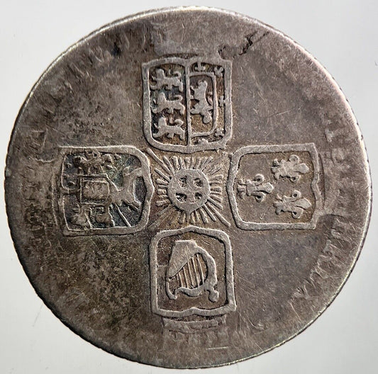 British George II 2nd Sixpence Silver Coin | Collectable Grade | a3458