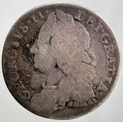 British George II 2nd Sixpence Silver Coin | Collectable Grade | a3458