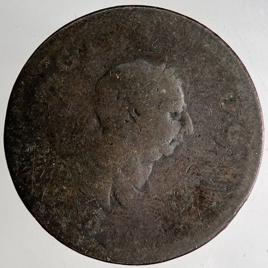 British George III 3rd Half-Penny Coin | Fair Grade