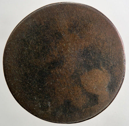 British George II 2nd Half-Penny Coin | Worn Grade