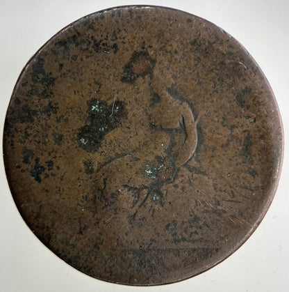 British George III 3rd Half-Penny Coin | Fair Grade