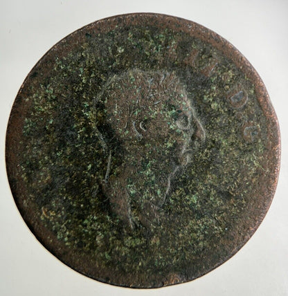 British George III 3rd Half-Penny Coin | Fair Grade
