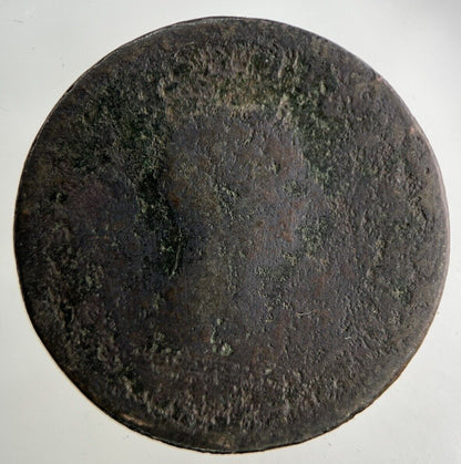 British George III 3rd Half-Penny Coin | Worn Grade