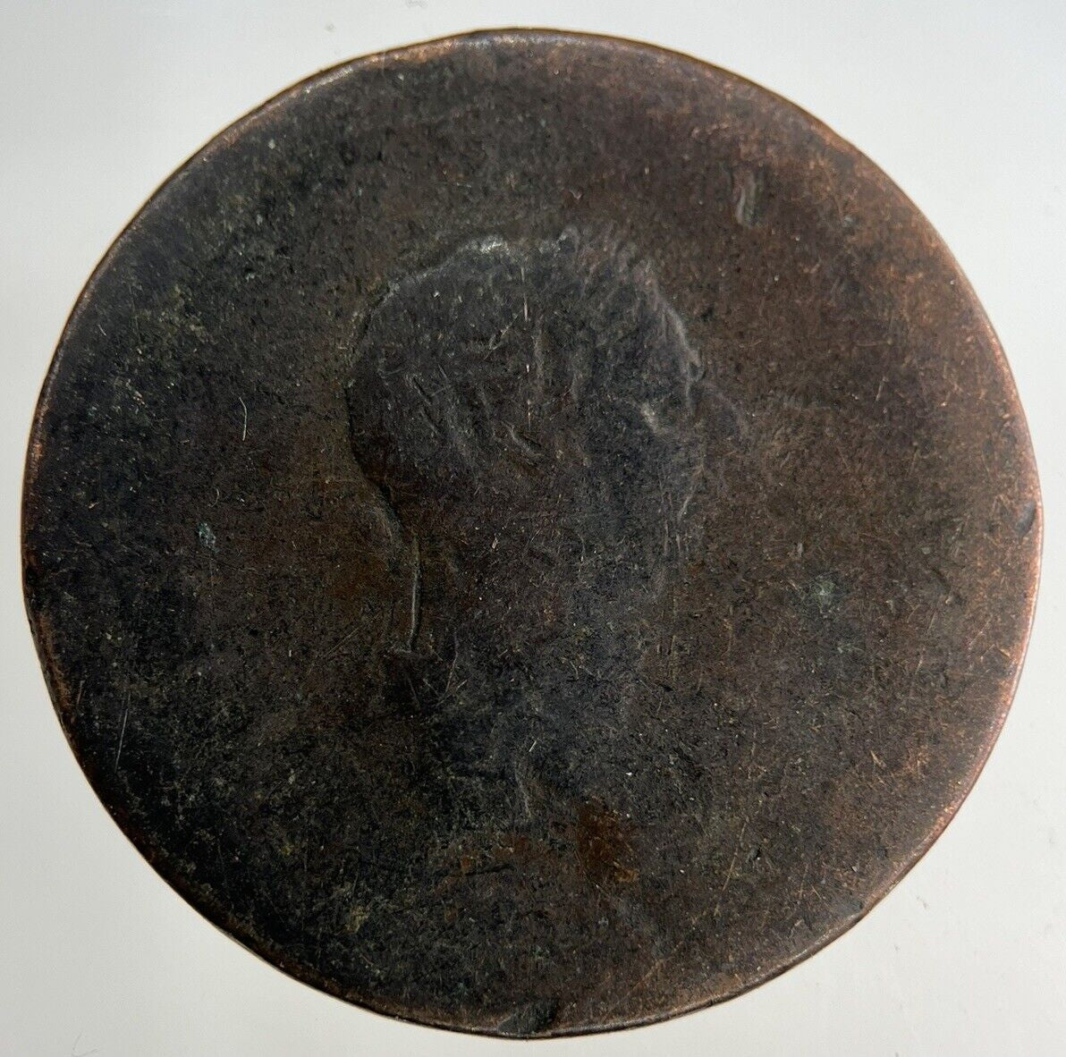 British George III 3rd Half-Penny Coin | Fair Grade