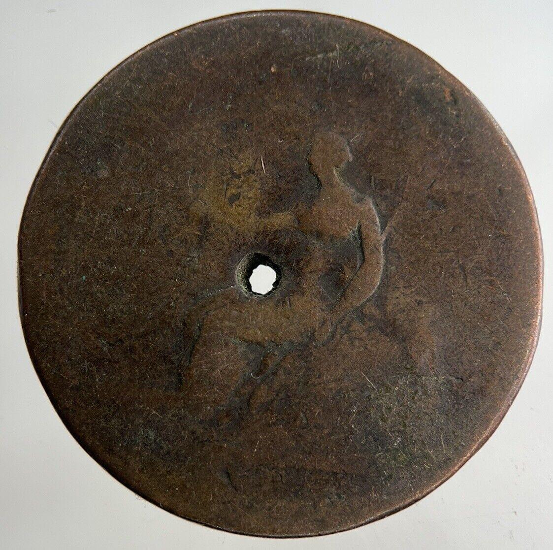 British George III 3rd Half-Penny Coin | Fair Grade