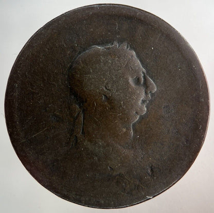 British George III 3rd One Penny Coin | Collectable Grade