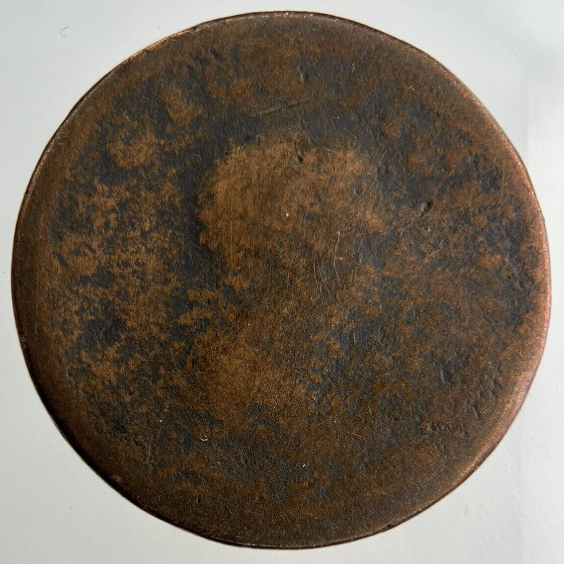 British George III 3rd Half-Penny Coin | Fair Grade