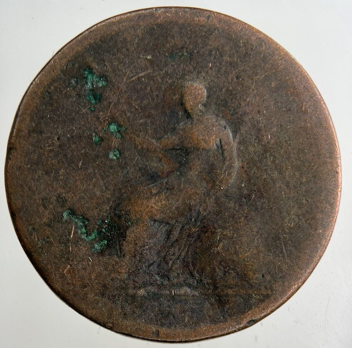 British George III 3rd Half-Penny Coin | Fair Grade