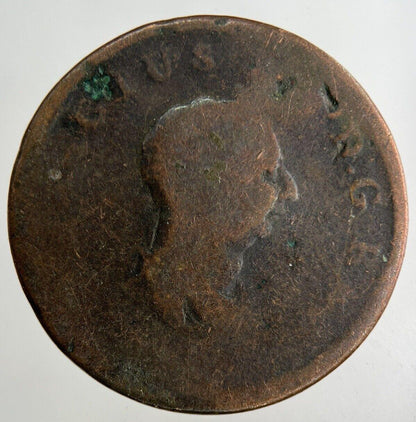 British George III 3rd Half-Penny Coin | Fair Grade