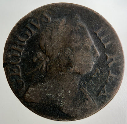 British George III 3rd Half-Penny Coin | Collectable Grade