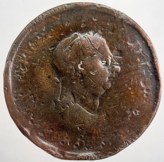 British George III 3rd Penny Coin | Fair Grade | a7242