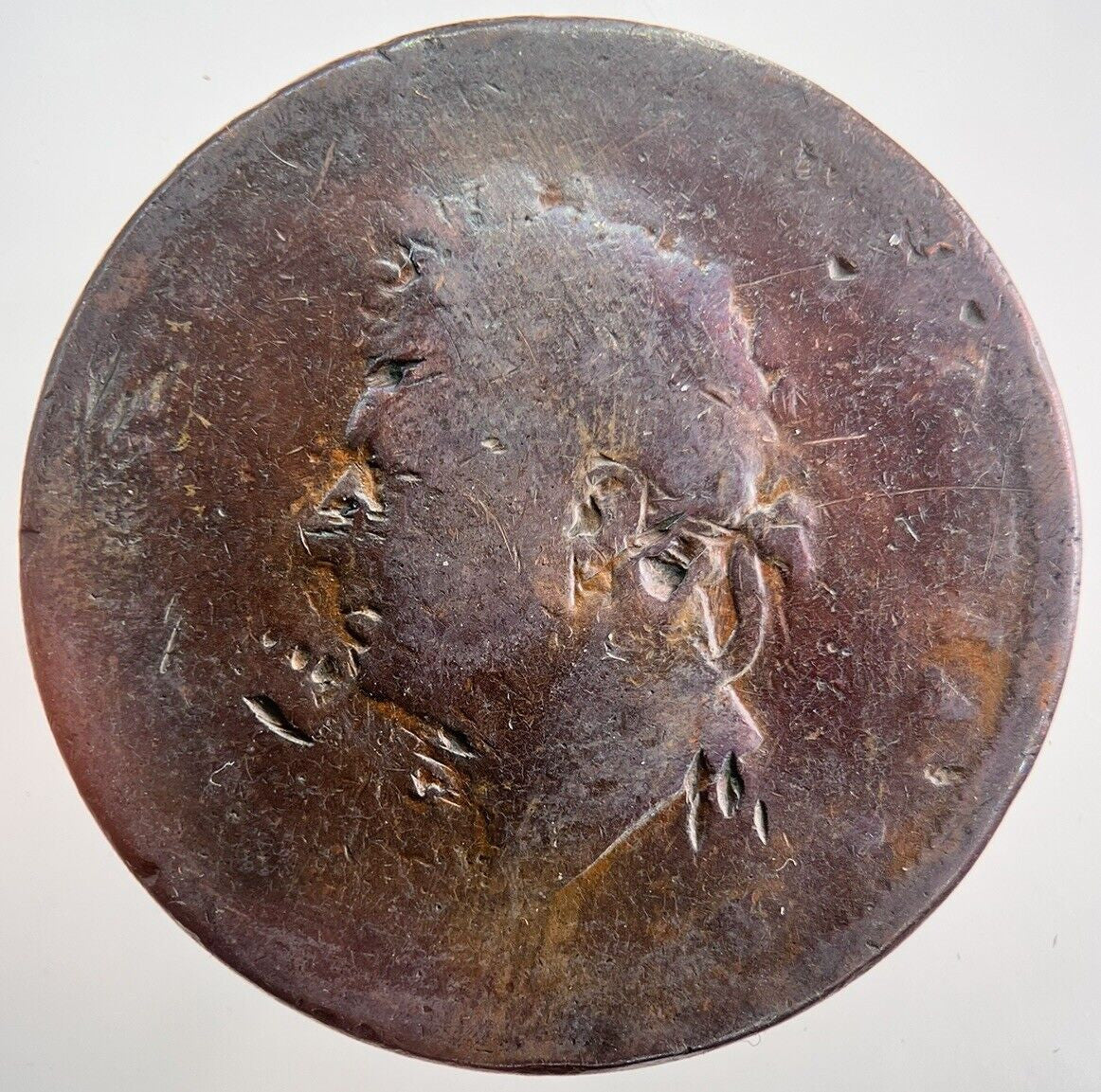 British George IV Penny Coin | Fair Grade | a7235