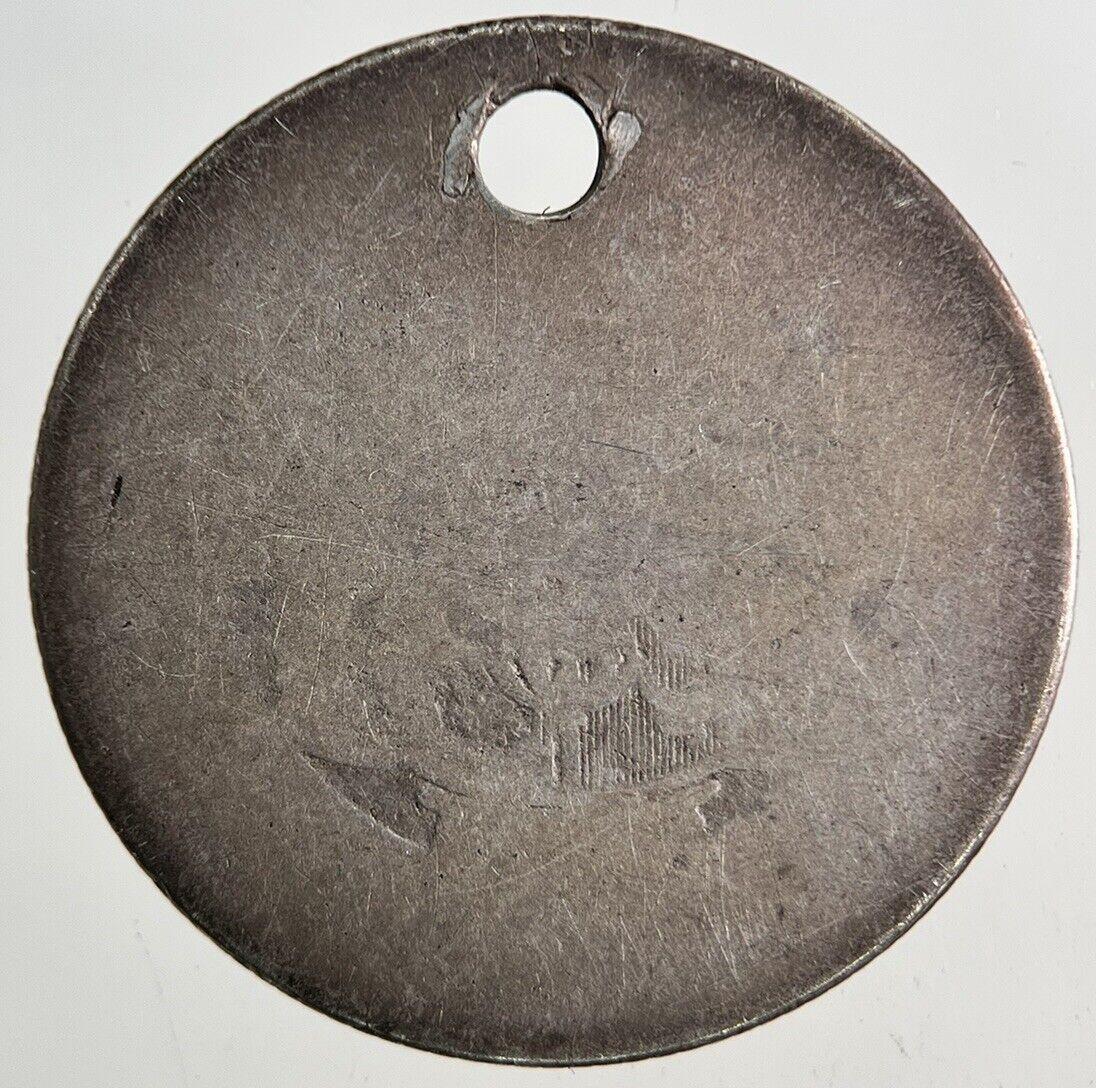 British George III 3rd Shilling Silver Coin | Worn Grade