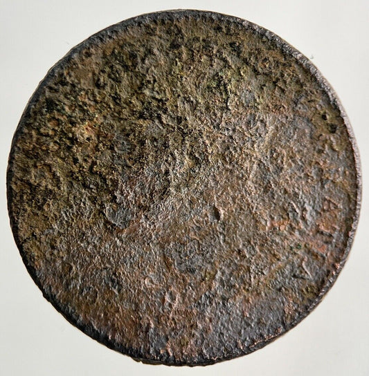 British George IV Farthing Coin | Worn Grade