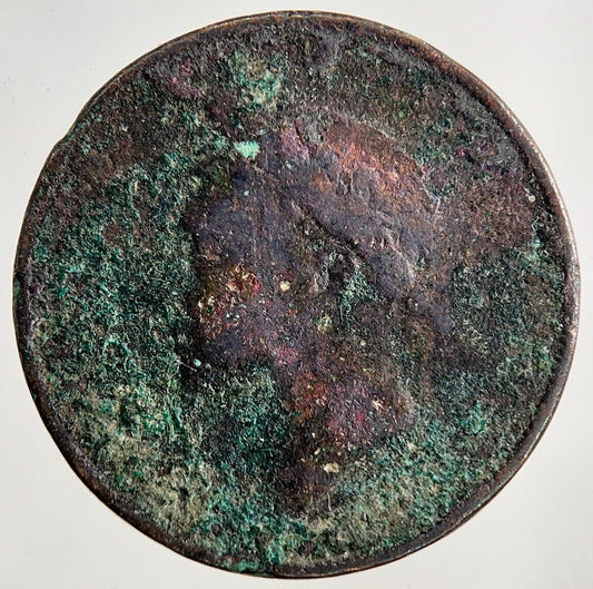 British George IV Farthing Coin | Fair Grade