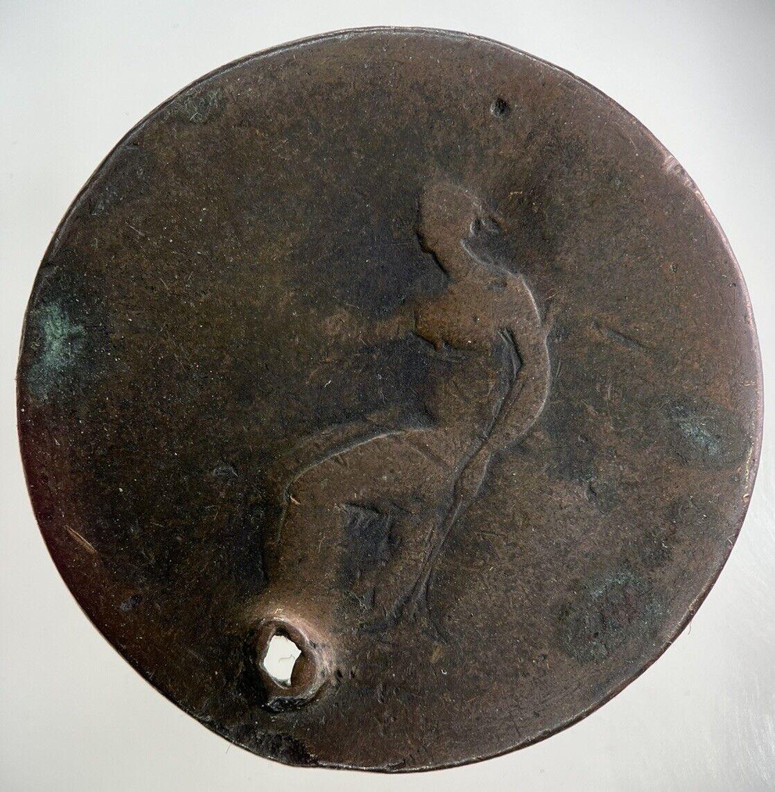 British George III 3rd One Penny Coin | Worn Grade