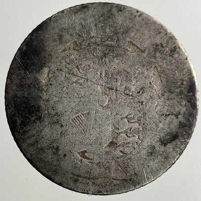 British George III 3rd Sixpence Silver Coin | Fair Grade