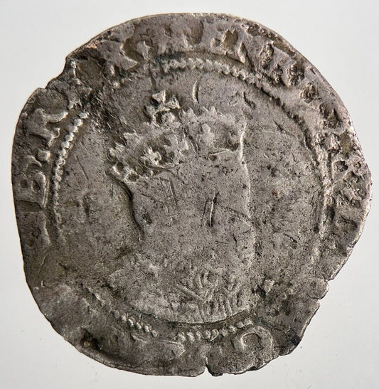 British Henry VIII 8th Groat Silver Hammered Coin | Collectable Grade | a6913