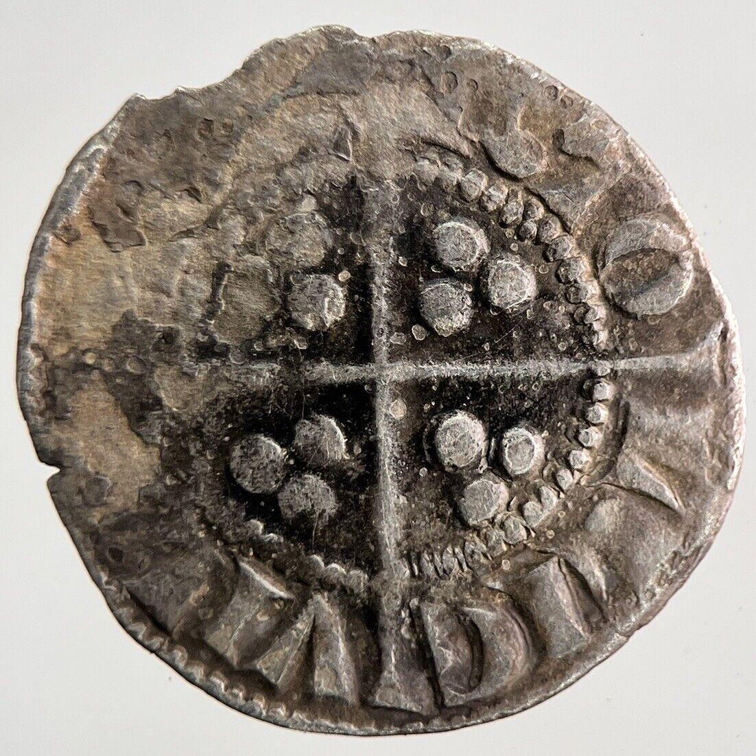 British Medieval Edward III 3rd Penny Hammered Silver Coin | Collectable Grade