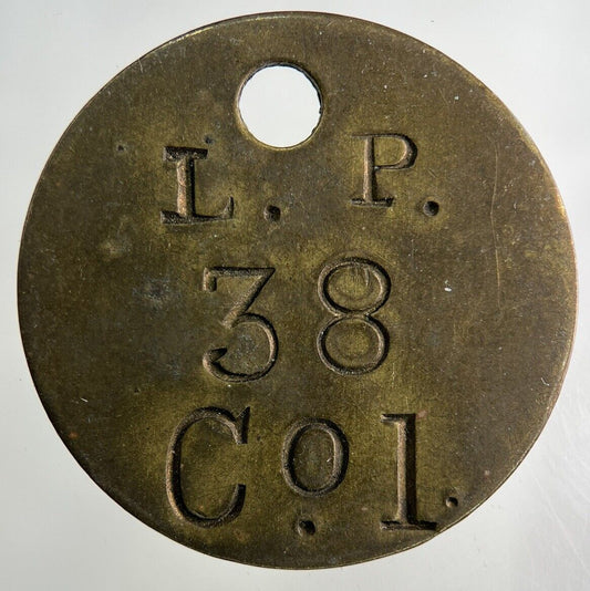 British L P 38 Co 1 Token Coin | Collectable Grade