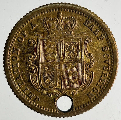 British Queen Victoria Toy Money Token Coin | Fine Collectable Grade