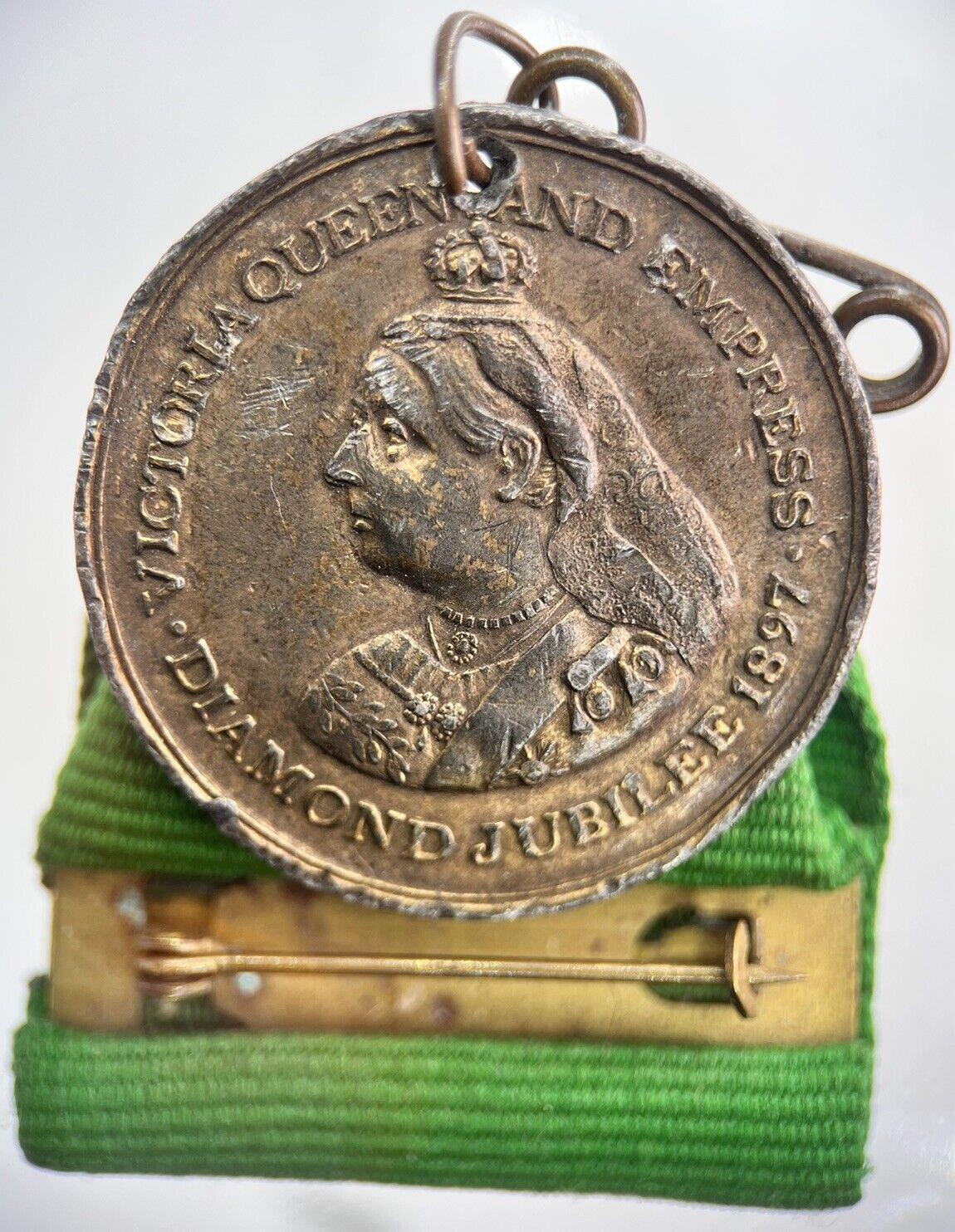 British Queen Victoria Medal With Original Ribbon | Very High Grade