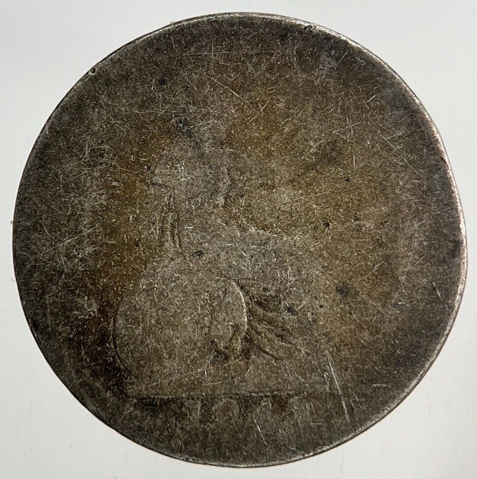 British Victoria Four-Pence Groat Silver Coin | Fair Grade