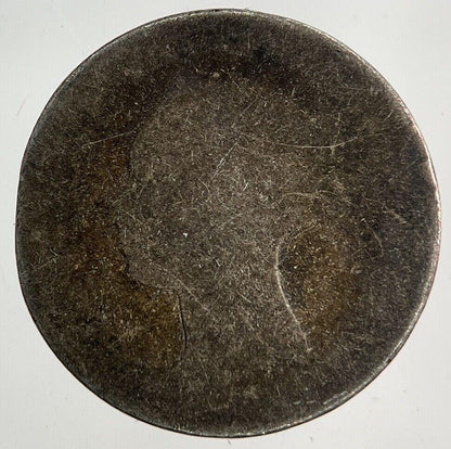 British Victoria Four-Pence Groat Silver Coin | Fair Grade